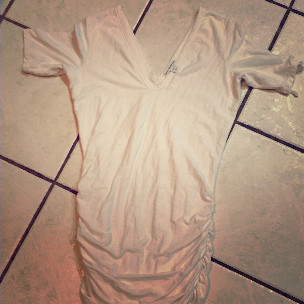 James Perse rouched t-shirt dress 2